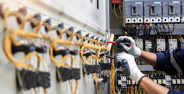 Professional Electrician technician working in Pineville, NC